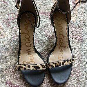 Sam Edelman Leopard Print Women's Sandals